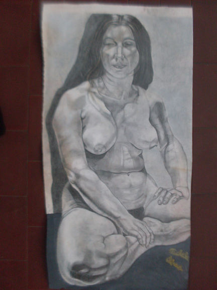 Disegno, copia da Pearlstein. Finito.