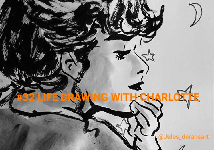 #32 Session de dessin modèle vivant avec Charlotte