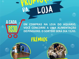 Promoção - Você alimentando os pinguins