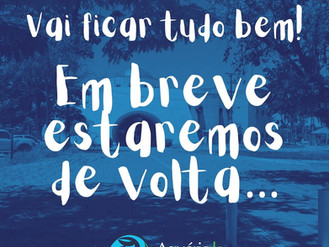 Em breve estaremos de volta.