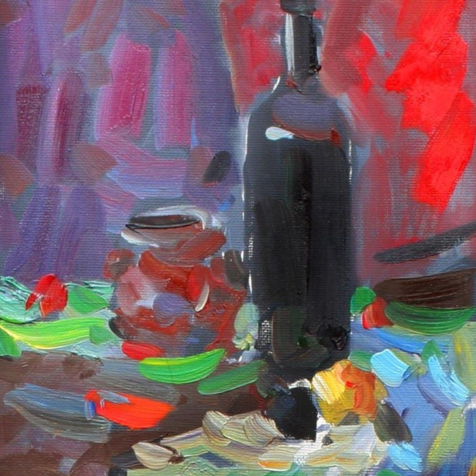Candlelight Still Life | Acrylic Path Series