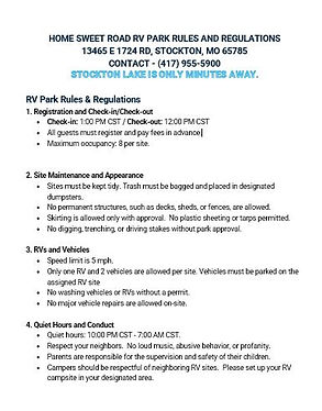 First Page RV Park Rules.JPG
