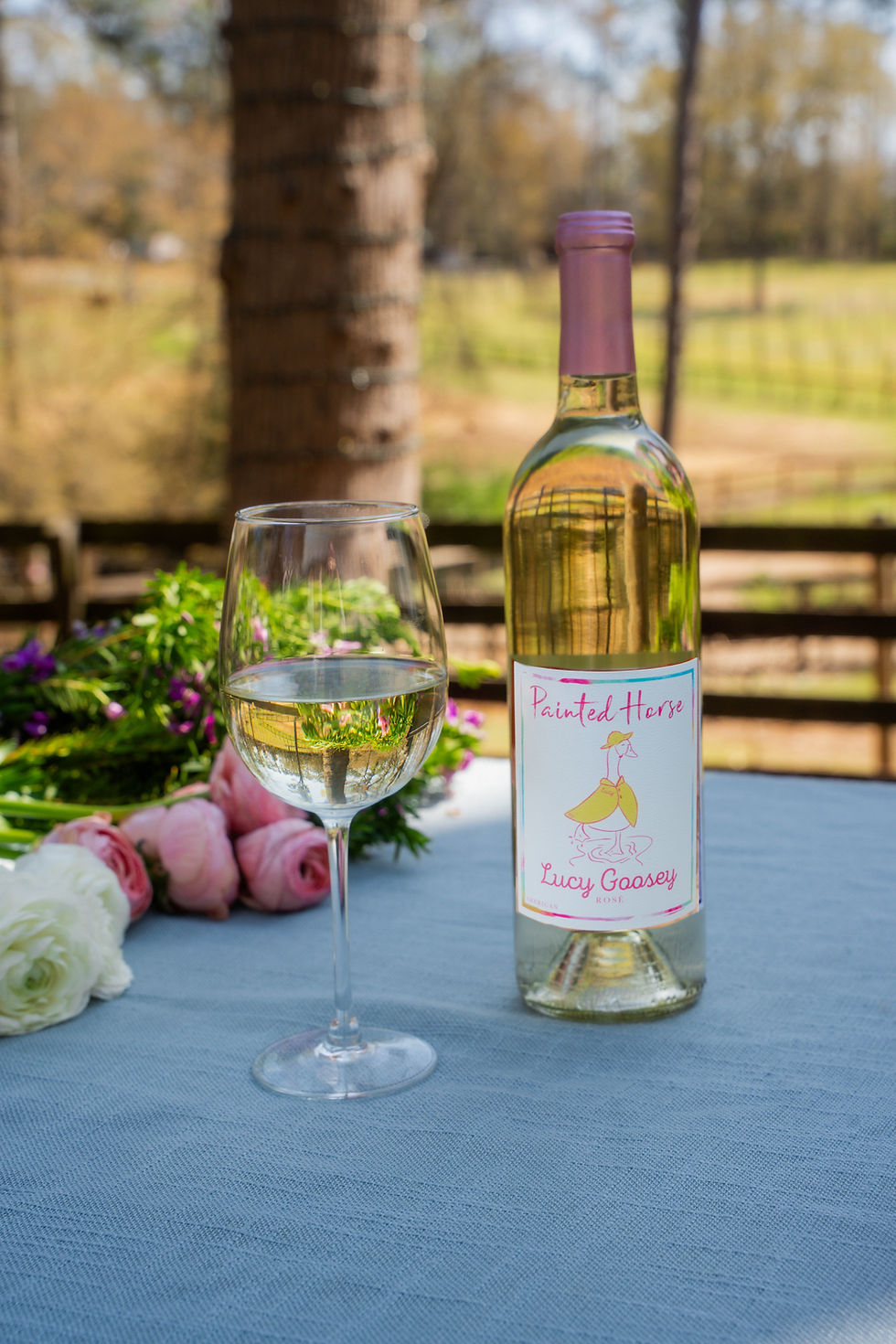 Painted Horse Winery Lucy Goosey Rose - 100% of proceeds are donated to famalies experiencing pregnancy and infant loss