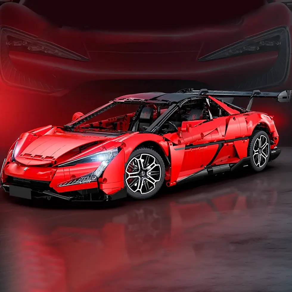 Thumbnail: CaDA BYD U9 Super Car Brick Set, C64011W 1:8 3671 Pc Remote Controlled Set