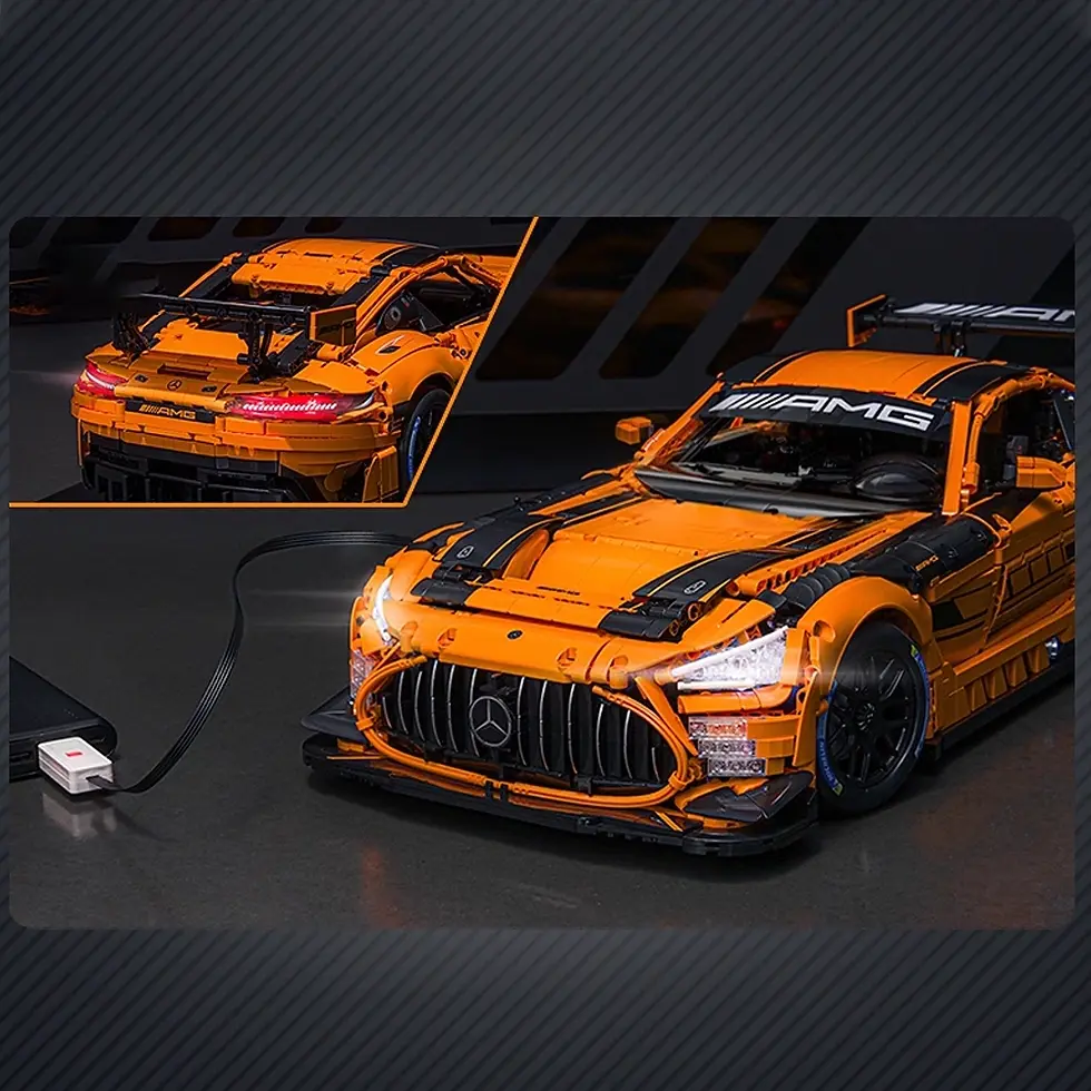 Thumbnail: CaDA Master C64008W Mercedes-AMG GT3 Building Set,1:8 Scale – 5466 PCS Officiall