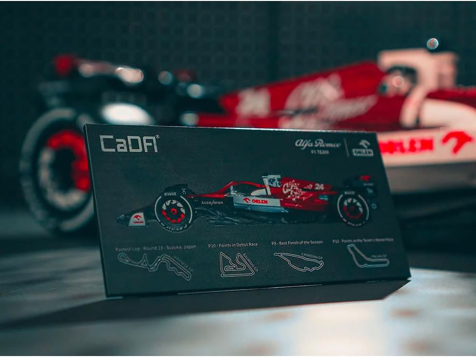Thumbnail: CaDA C64005 Alfa Romeo F1 ORLEN C42 Car 1:8 Licensed Model, 1868 Pcs