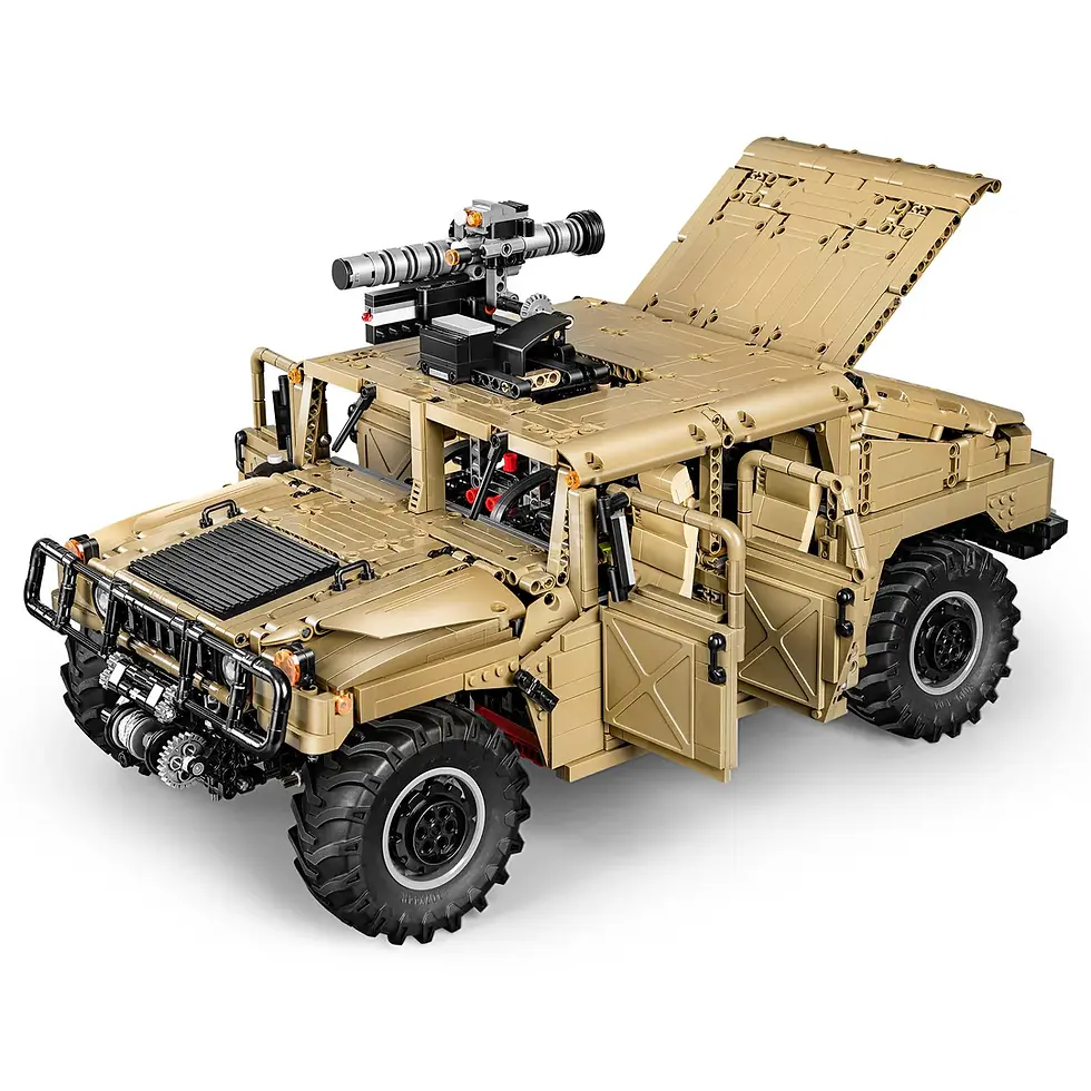 Thumbnail: CaDA C61036W Humvee Licensed 1:8 Scale Building Block Set, 3935 Pcs