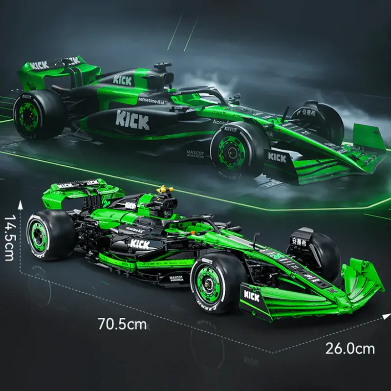 Thumbnail: CaDA C64010 KICK Licensed Formula 1 Building Block Set, 2553 Pcs