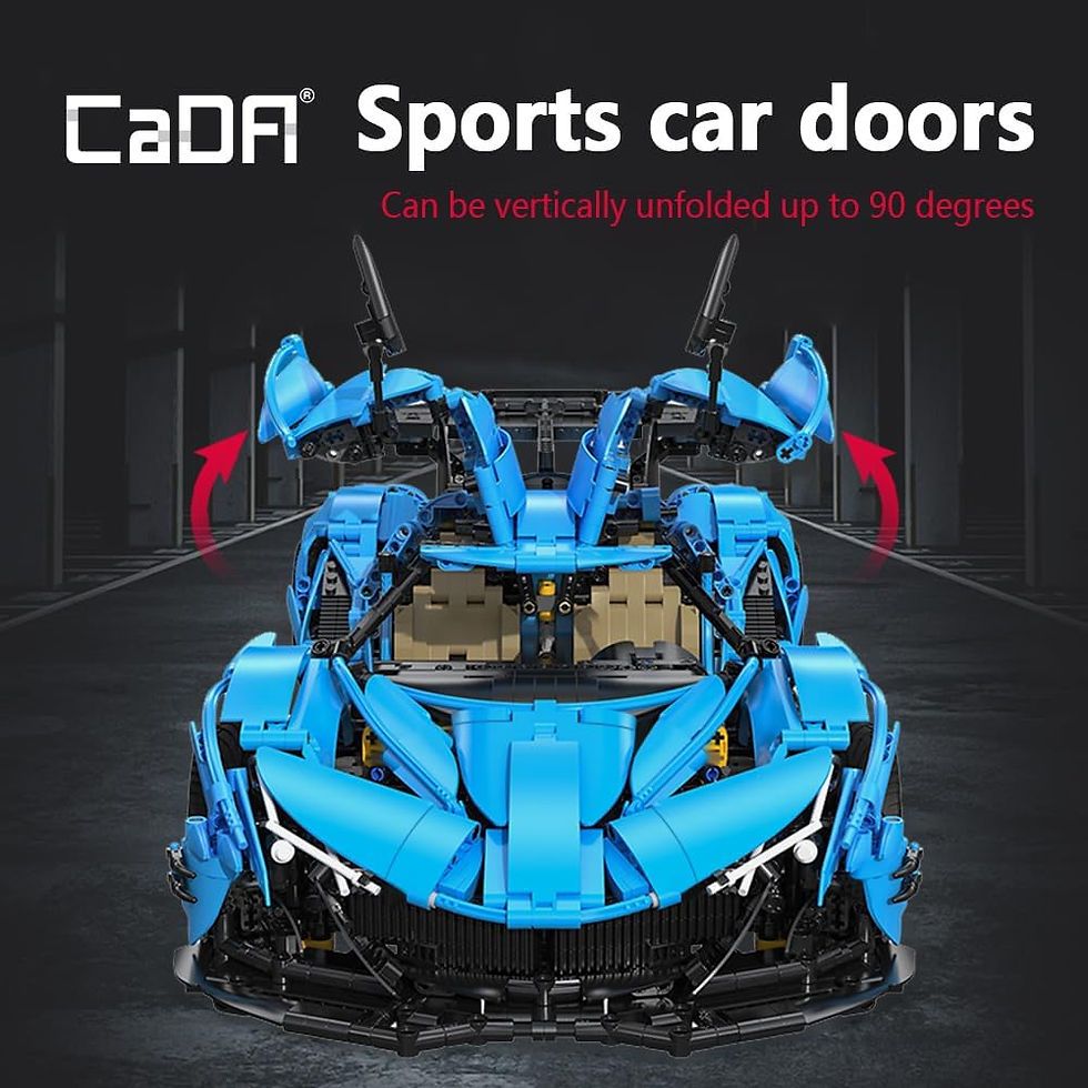 Thumbnail: CaDA Master Apollo IE C64003W Super Car Building Kit 3865 Pcs