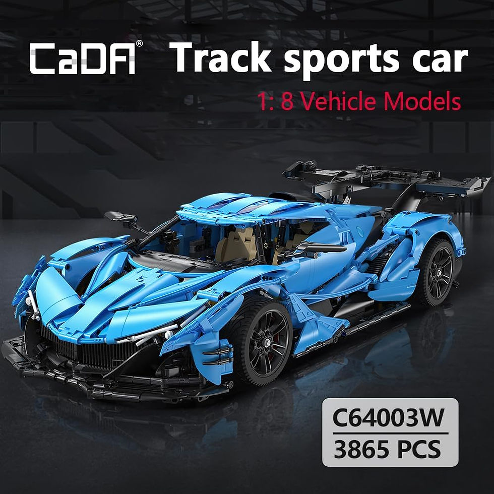 Thumbnail: CaDA Master Apollo IE C64003W Super Car Building Kit 3865 Pcs
