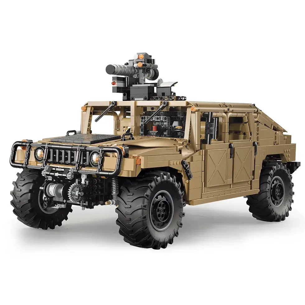 Thumbnail: CaDA C61036W Humvee Licensed 1:8 Scale Building Block Set, 3935 Pcs