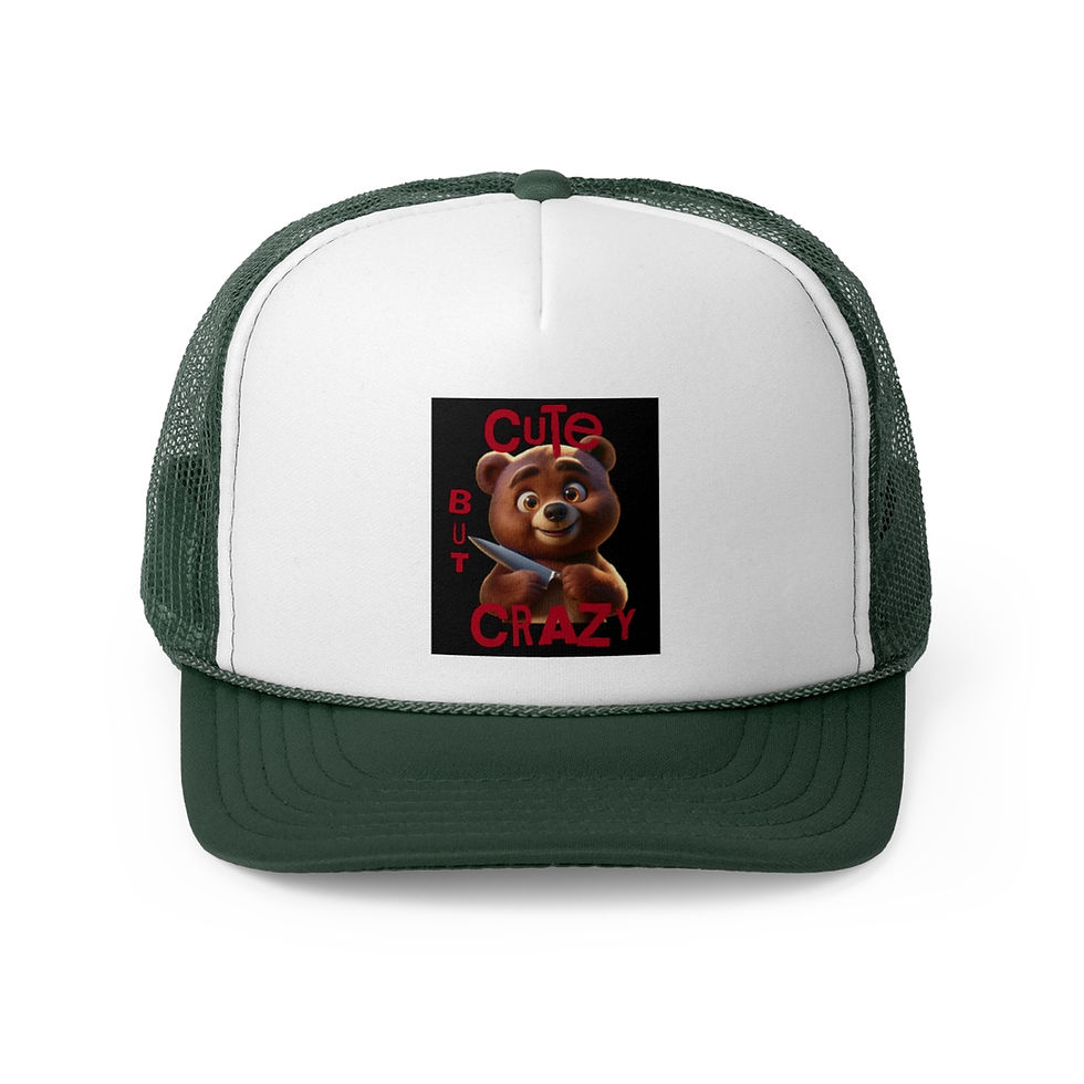 Thumbnail: Cute But Crazy Red Trucker Cap