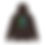Thumbnail: DETOX BlueGreen Back Hooded Pullover Sweatshirt