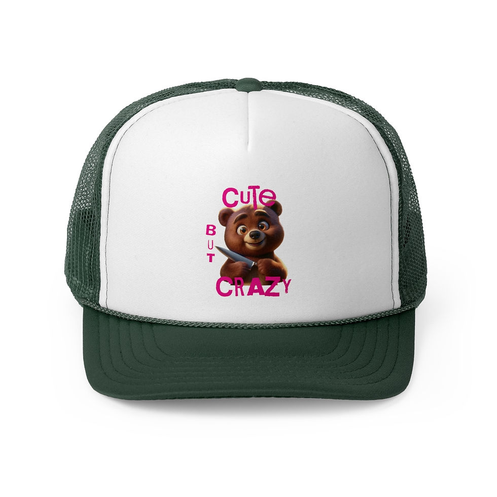 Thumbnail: Cute But Crazy Pink Trucker Cap