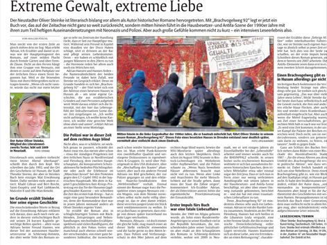 Presseaufmerksamkeit für "Brachvogelweg 92"