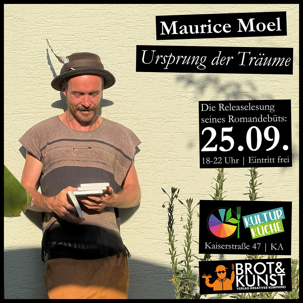 Maurice Moels Romandebüt | Fotoshooting & Releaselesung