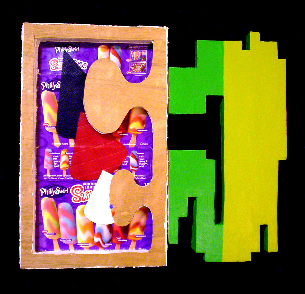 Philly Swirl 2121x19x2acryliccollagewoodfoamboard 2011