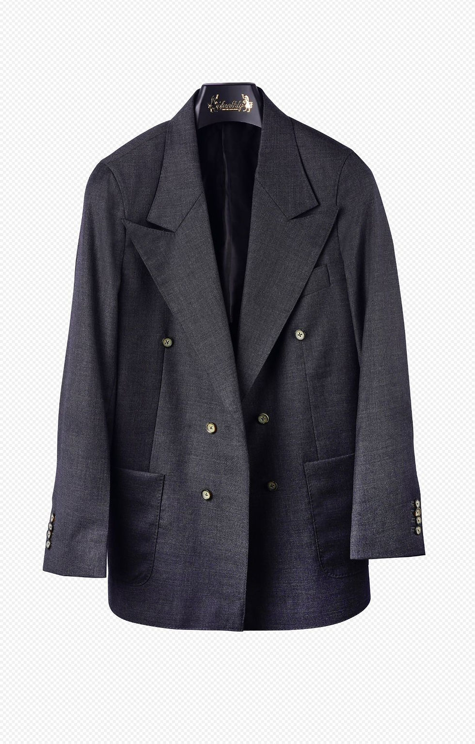 Thumbnail: Charcoal grey blazer