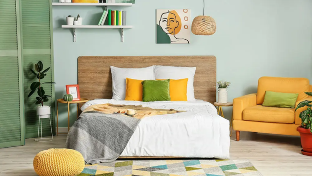 Inspiração quarto Dopamina Decor