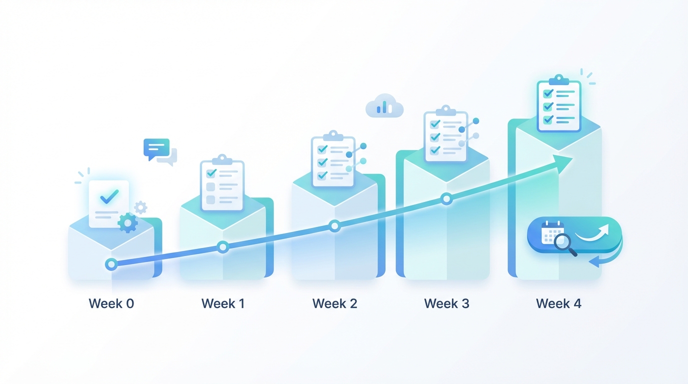 30-day AI customer support automation pilot plan with checklist and growth metrics