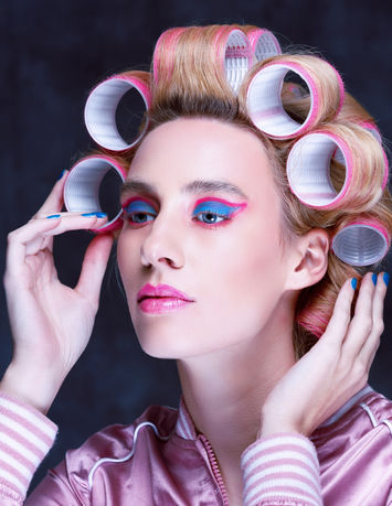 The face of the woman pictured in Glamour style. Made by photographer 3'Eye Marcin Przybylak. Photography 02_3.jpg