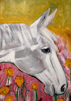 Pauline iii, oil on canvas, 42x30cm 2024