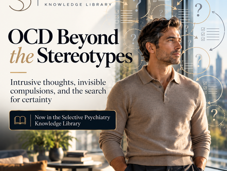 OCD is often recognized by its stereotypes long before it is recognized by the people actually living with it.