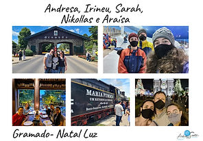 Andressa, Irineu, Sarah, Nikollas e Araisa (Gramado)