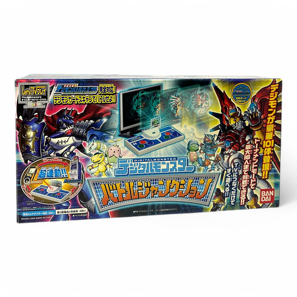 Digimon Battle Junction TV Game Bandai 2006 Vintage Rare Digimon Collector’s