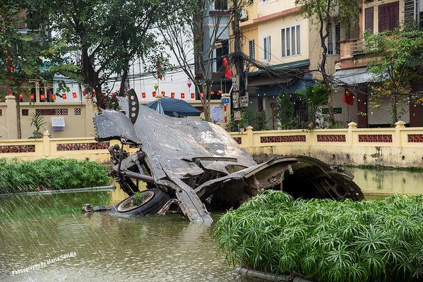 Downed American Bomber
