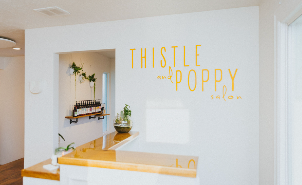 Thistle and Poppy Salon