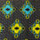 Miniature : Tissu wax africain motif Cécile