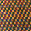 Miniature : Tissu wax africain motif l'oeil bleu