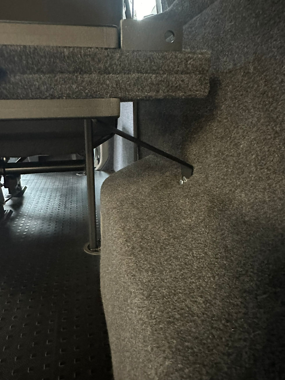 Thumbnail: SWB Shuttle Bed / Platform - Fully Carpeted