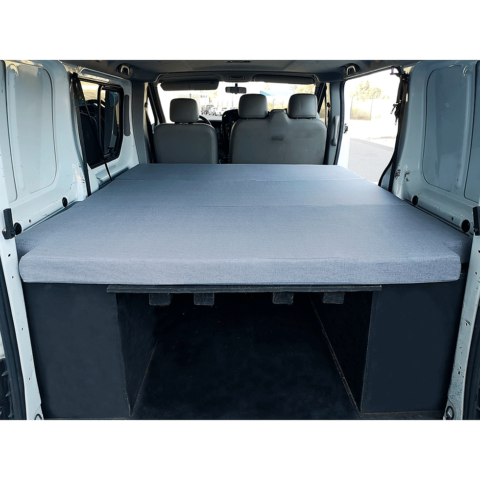 Thumbnail: Renault Trafic - Cargo or Commercial model Rear Tri-Folding Mattress