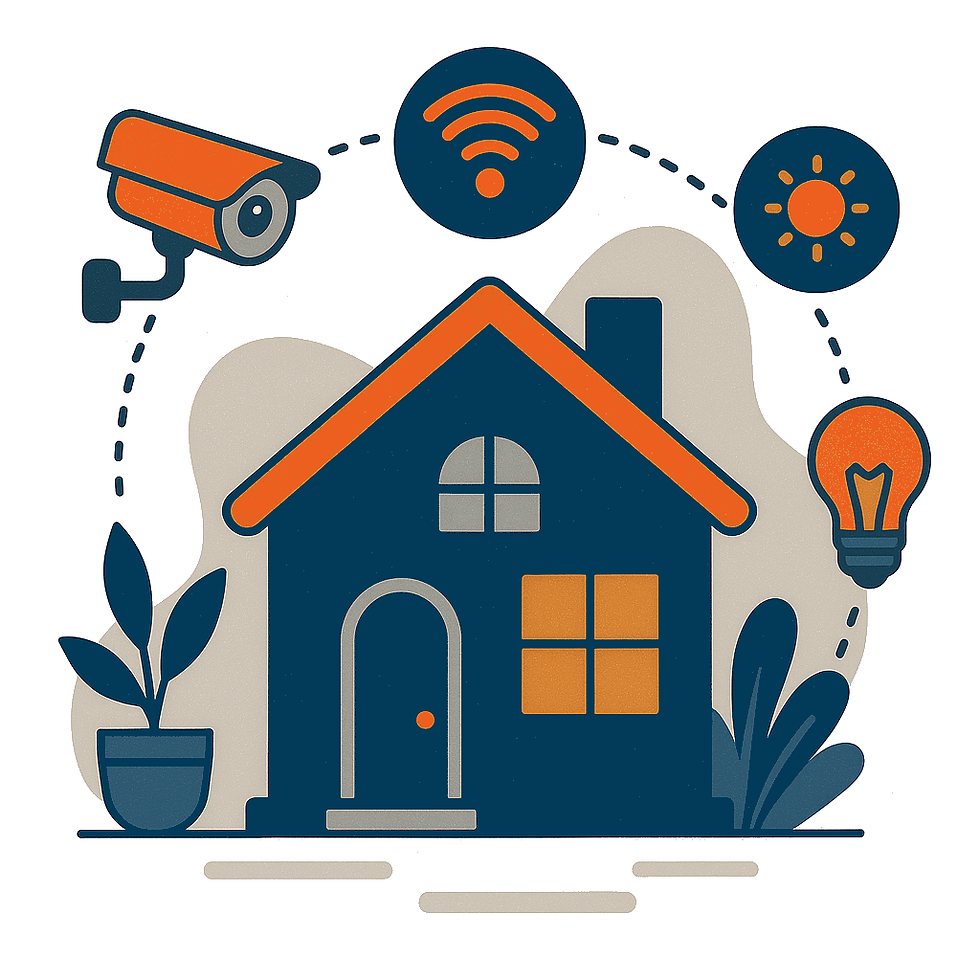 A single brand helps streamline a smart home.