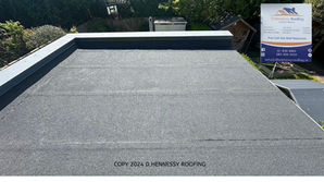 New flat roof installation in blackrock in south Dublin.