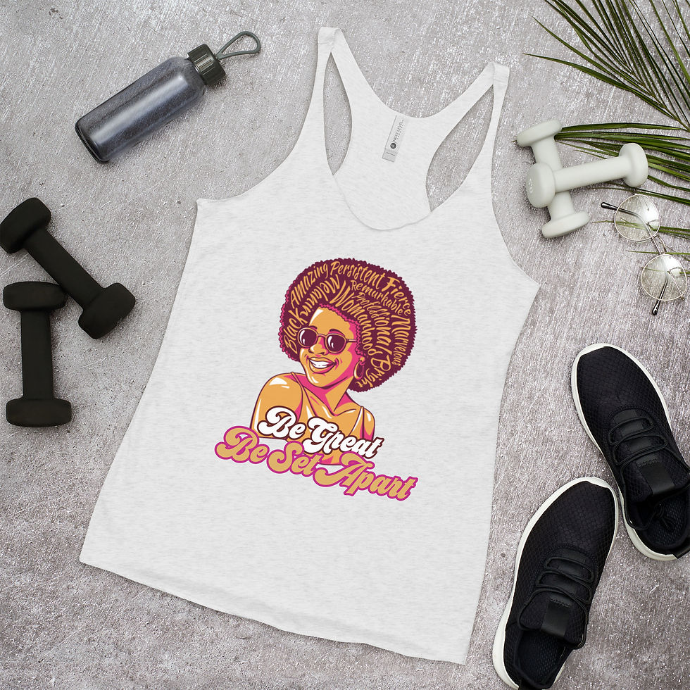 Thumbnail: Be Set Apart Women's Racerback Tank