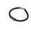 Thumbnail: Braided Leather Folded Bolo Tie Rope Braclet