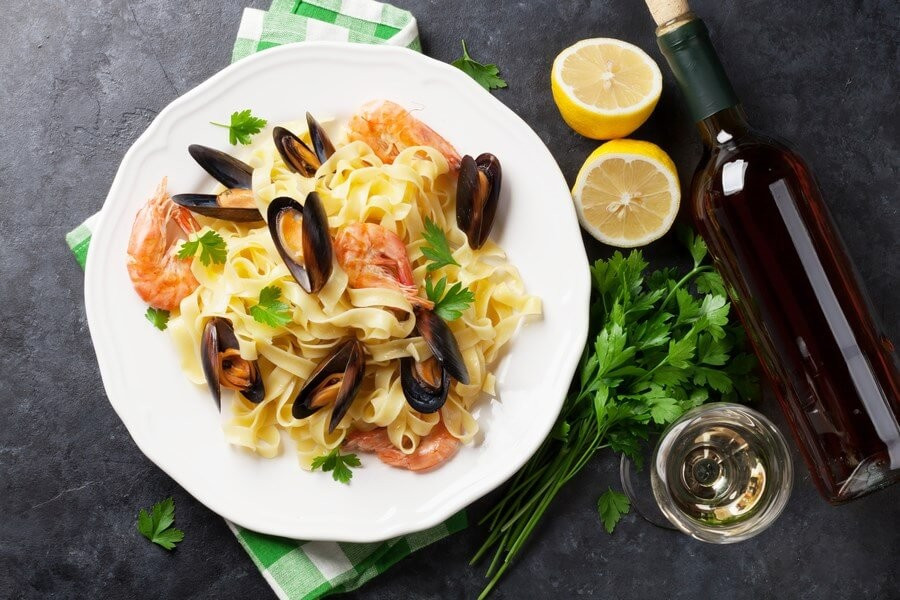 Macarrão e Vinho - Boa de Copo (Foto: Divulgação)
