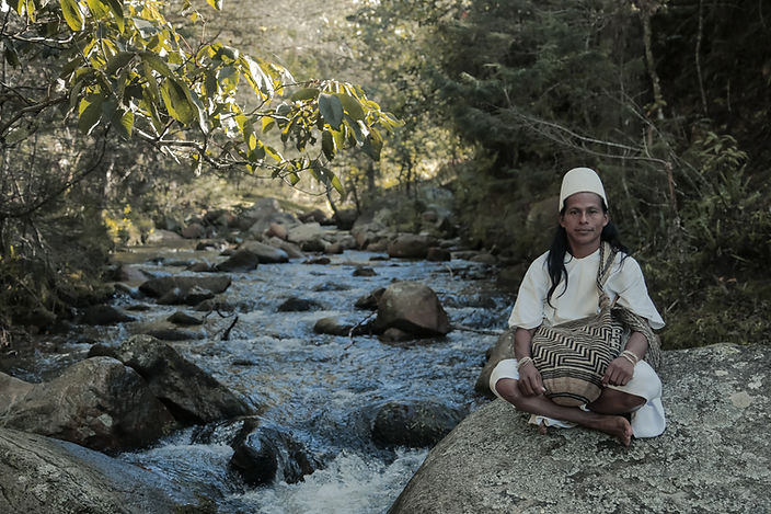 Aquilino Ramos. Rostro de la cultura colombia. Nabusimake. Sierra Nevada de Santa Marta Fo