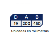 Miniatura: Jaladera - Toallero para Cristal Cromo