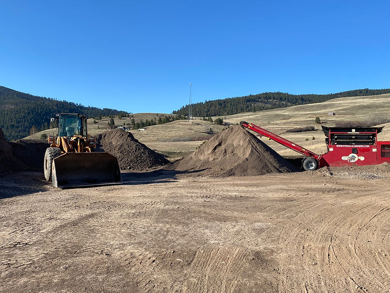 GTL Site Grading Project in Missoula Montana