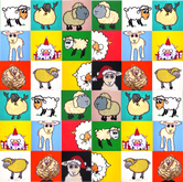 Sheep Collage