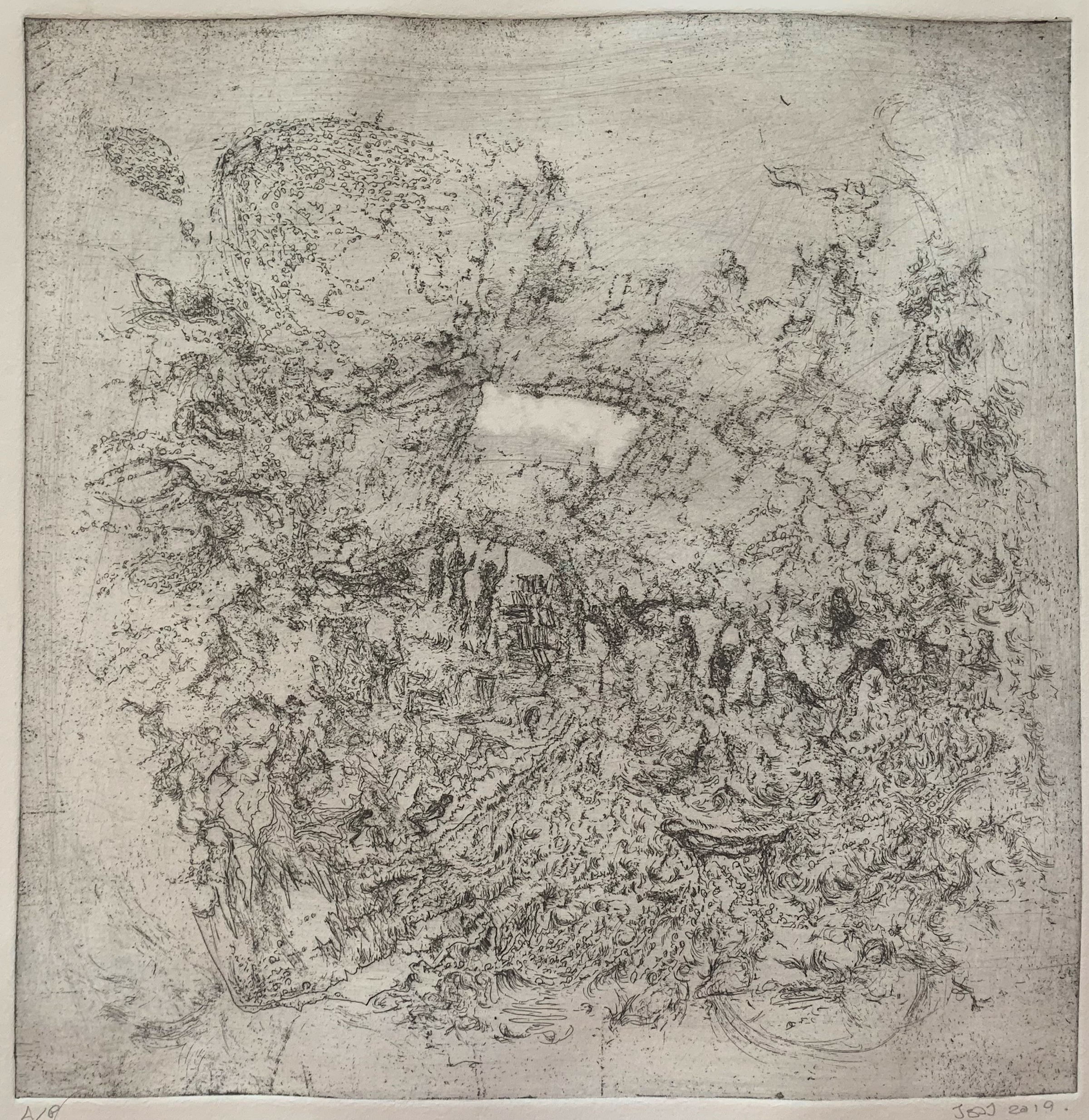 We took them all around us, here and here and here