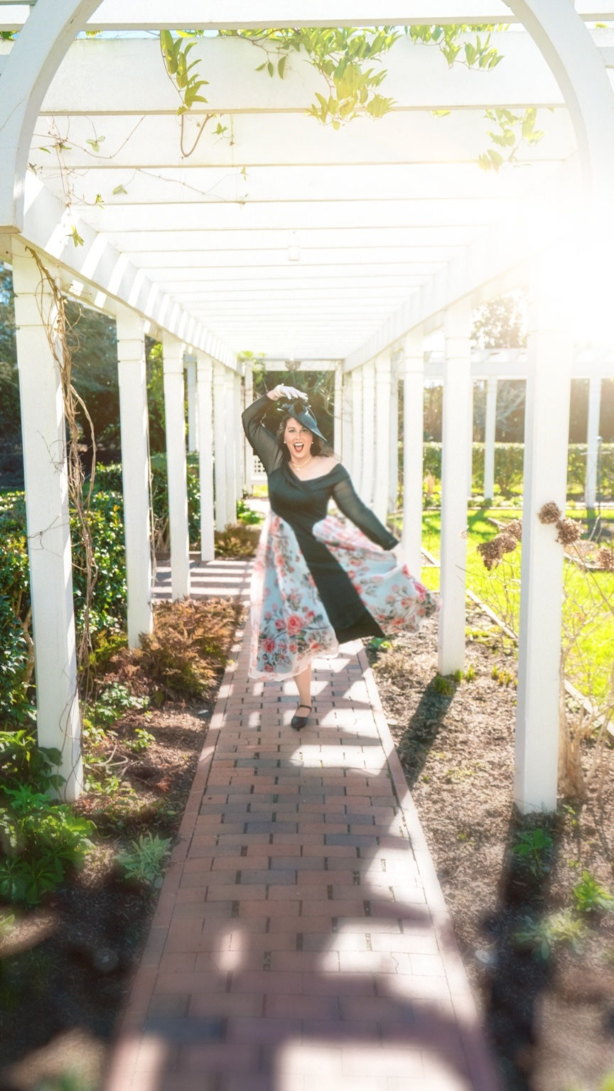 Vintage Formal Tea Gown - Tiffany Renee at @clevereffects.jpeg
