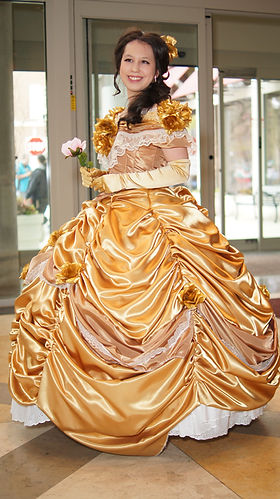 Belle's Gold Ballgown Belle's Gold Ballgown