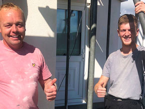 Ethan Byrne-Jones, 20, from Betws Garmon secures full-time role at Colin Jones Plastering Ltd