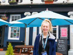 Amy Ramsden, age 19, secures role at Palace Vaults Caernarfon