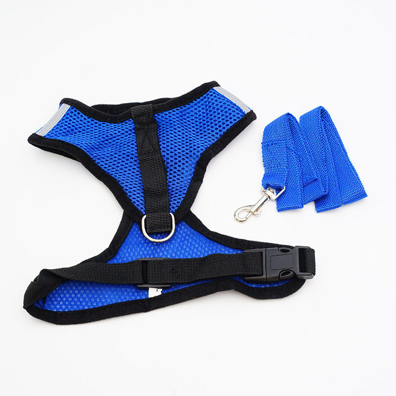 Miniatura: Breathable Mesh Cat Small Dog Harness And Leash Kitten Cats Harnesses Little Dog